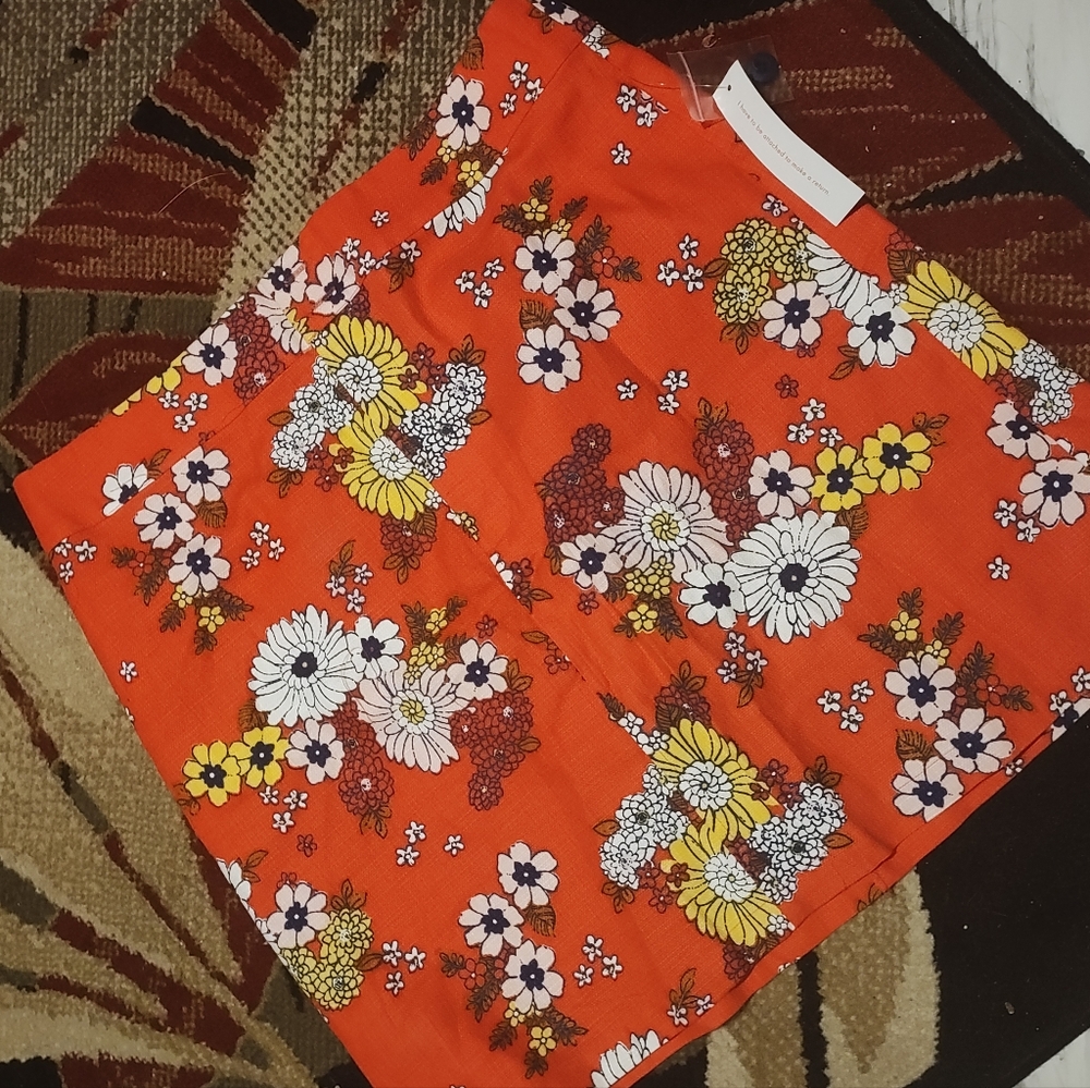 NWT size 14 colorful Modcloth skirt